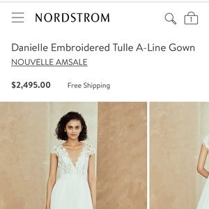 Beautiful wedding dress